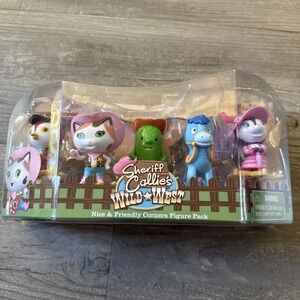 Disney Junior Sheriff Callie Wild West Nice & Friendly Corners Figure Pack   NEW